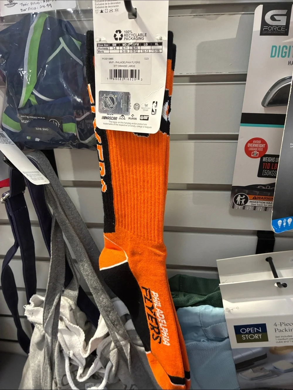 For Bare Feet bold orange